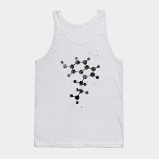 Serotonin Molecule Tank Top